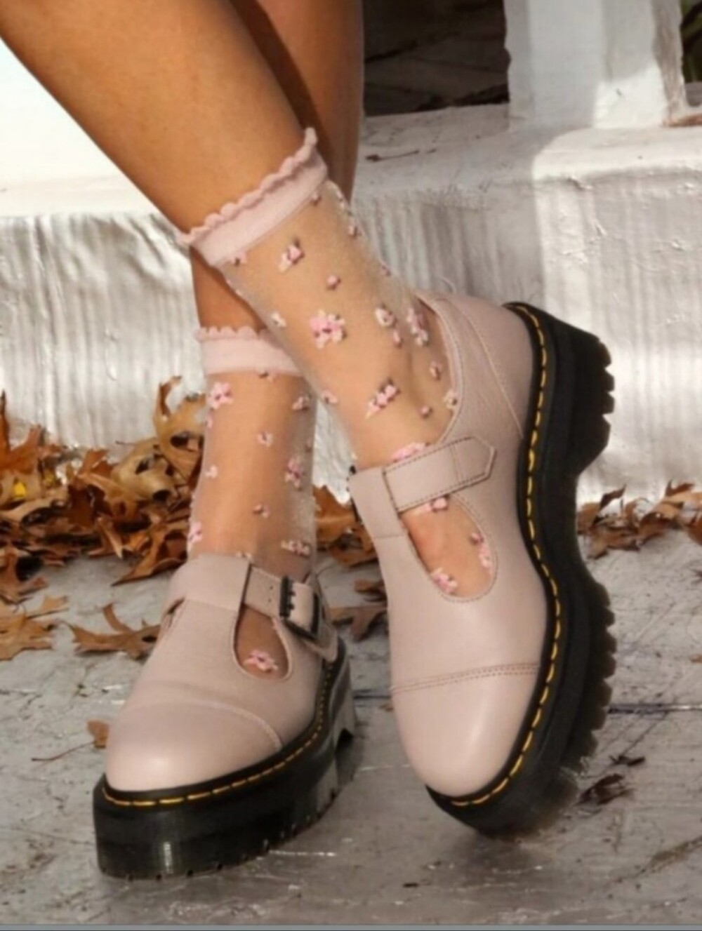 Dr. Martens Bethan Platform Pisa Leather Mary Janes